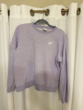 Nike Lavender Heather Crewneck Sweatshirt